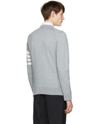 Thom Browne Grey Cashmere Pullover
