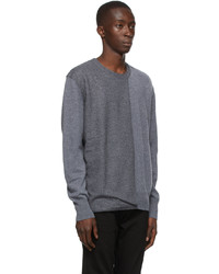 Ermenegildo Zegna Couture Grey Cashmere Sweater