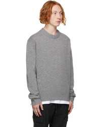 Frame Grey Cashmere The Crewneck Sweater