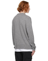 Frame Grey Cashmere The Crewneck Sweater