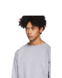 Random Identities Grey Cropped Sweater