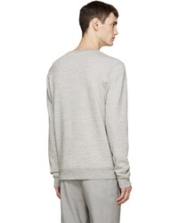 Maison Margiela Grey French Terry Pullover