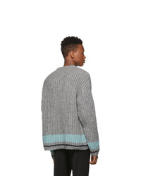DSQUARED2 Grey Knit Sweater