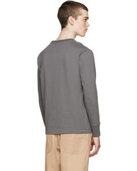 Nigel Cabourn Grey Long Sleeve T Shirt