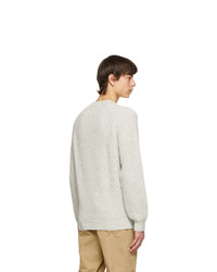 A.P.C. Grey Marled Ludo Sweater