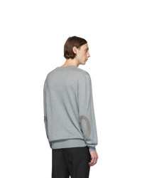 Maison Margiela Grey Patch Sweater