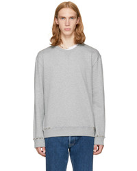 Valentino Grey Rockstud Untitled 08 Sweatshirt