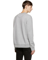 Valentino Grey Safety Pin Sweatshirt