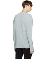 A.P.C. Grey Stefan Sweater