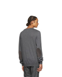 Maison Margiela Grey Wool 14 Gauge Sweater