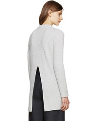 Proenza Schouler Grey Wool Knit Sweater