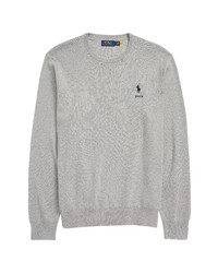 Polo Ralph Lauren Heathered Crewneck Sweater