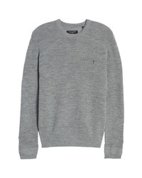 AllSaints Ivar Slim Fit Crewneck Wool Sweater