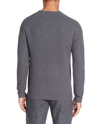 Arvid Crewneck Raglan Sweater by J. Lindeberg