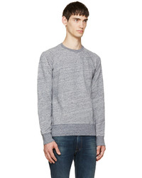 Paul Smith Jeans Grey Slub Sweatshirt