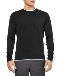 Marcus Crew Neck Merino Wool Sweater by John Smedley