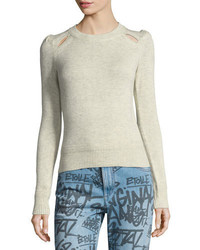 Etoile Isabel Marant Klee Cutout Crewneck Sweater