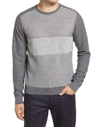 Robert Barakett Lakeshore Wool Blend Crewneck Sweater