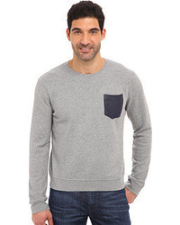 Joe's Jeans Levy Selvedge Double Knit Pique Terry Pullover