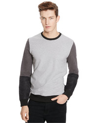 Kenneth Cole Reaction Long Sleeve Colorblocked Sweatshirt