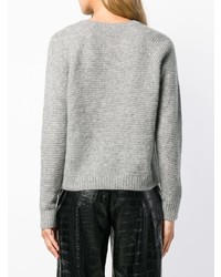 Max Mara Long Sleeve Fitted Sweater