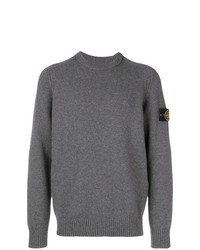 Stone Island Long Sleeve Fitted Sweater