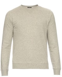 A.P.C. Long Sleeved Cotton Jersey Sweatshirt
