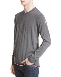 Moncler Maglione Tipped Wool Sweater