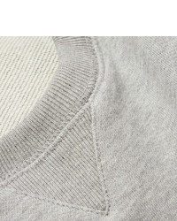 Kitsune Maison Kitsun Loopback Cotton Jersey Sweatshirt