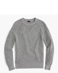 J.Crew Marled Cotton Crewneck Sweater