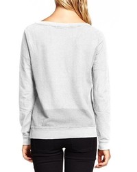 Michael Stars Michl Stars Mesh Sweatshirt