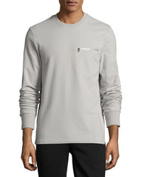 2xist Modern Classic Sweatshirt Cet Gray