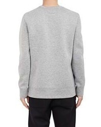 Helmut Lang Neoprene Sweatshirt Grey