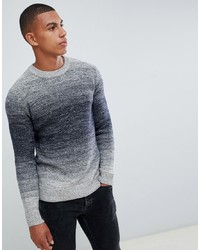 Jack & Jones Originals Knitted Jumper With Mixed Yarn Fade