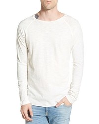 Nudie Jeans Otto Slubbed Organic Cotton Long Sleeve T Shirt