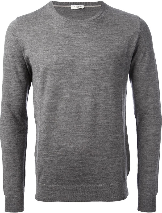 Paolo Pecora Classic Crew Neck Sweater, $138 | farfetch.com | Lookastic
