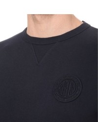 Replay Patch Logo Cotton Jersey Sweatshirt