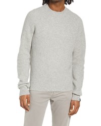 rag & bone Pierce Cashmere Crewneck Sweater In Light Grey At Nordstrom