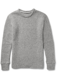 The Elder Statesman Popcorn Stitch Cashmere Sweater