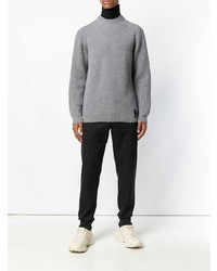Fendi Ribbed Knit Crewneck Sweater