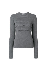 RED Valentino Ruffled Front Jumper
