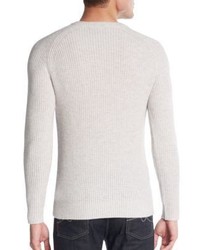 Saks Fifth Avenue Fisherman Cashmere Sweater