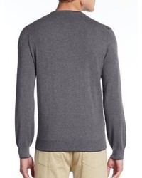 Saks Fifth Avenue Merino Wool Circle Dot Sweater