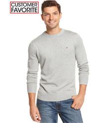 Tommy Hilfiger Men's Signature Solid Crewneck Sweater 