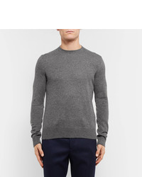 Prada Slim Fit Mlange Cashmere Sweater