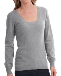 Specially Made Scoop Neck Cashmere Sweater