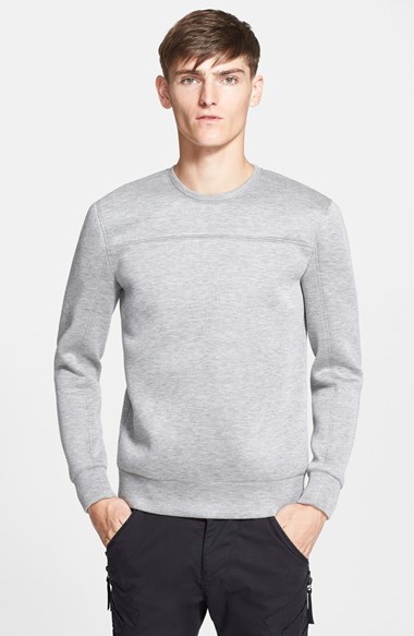 sponge fleece sweatshirt