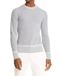 Z Zegna Stripe Wool Sweater