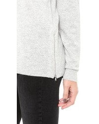 AG Jeans The Horizon Slider Sweater Heather Grey