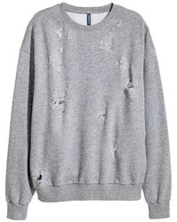 H&M Trashed Sweatshirt